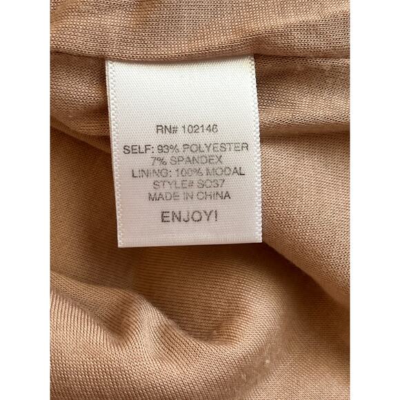 MICHAEL STARS Sequined Nude Top- Super Fun! - Picture 4 of 5